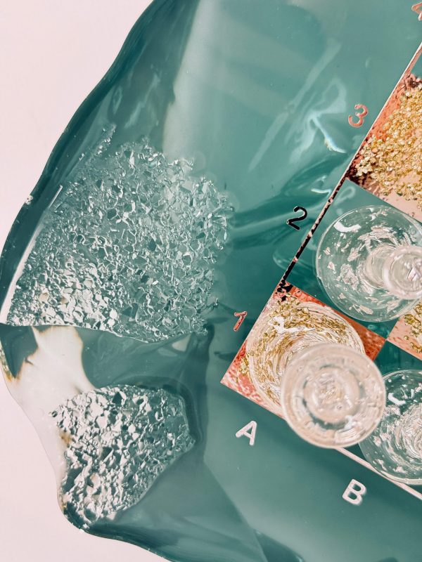 Шаховий набір з епоксидної смоли Premium Ice XL