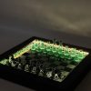 Шаховий набір з епоксидної смоли Premium Led із підсвіткою