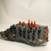 Колекційні шахи з епоксидної смоли, кедру та бурштину у вигляді Айсбергу "Бурштинова Легенда"