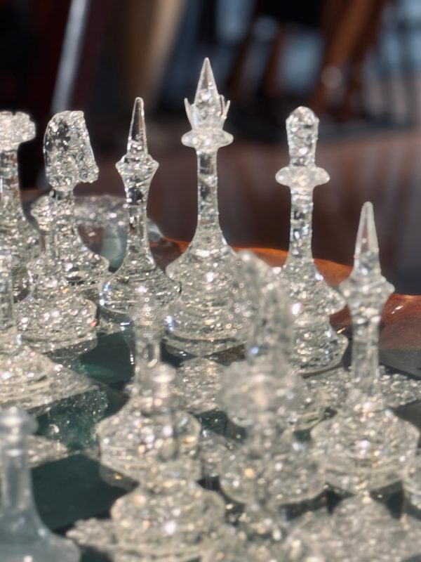 Шаховий набір з епоксидної смоли EPOXY LUX