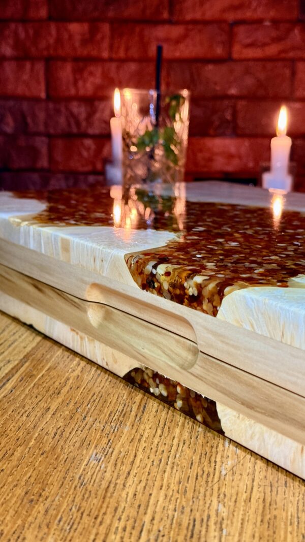 IMG_3371 Ексклюзивні нарди з бурштину, капового клену та епоксидної смоли