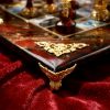 Ексклюзивний шаховий набір "Palais Garnier" з унікальними фігурами з епоксидної смоли